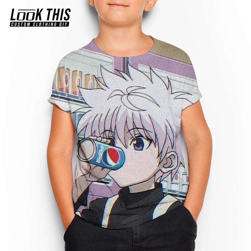 

HUNTER X HUNTER 3D Hot Children's T-shirts Summer 2021 Cartoon Boy Girl Short Sleeve Tops Anime Funny Kids Unisex TShirts Tees