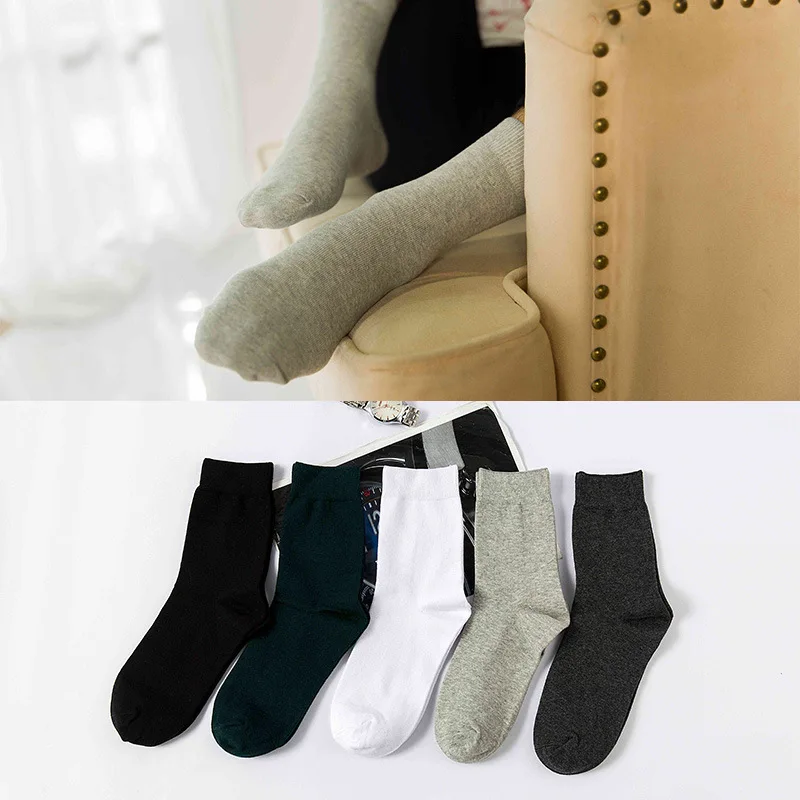 

1/3pair Fashion Men's Long Socks Business Casual Crew Socks Colorful Funny Novelty Men's Compression Socks Calcetines Homber
