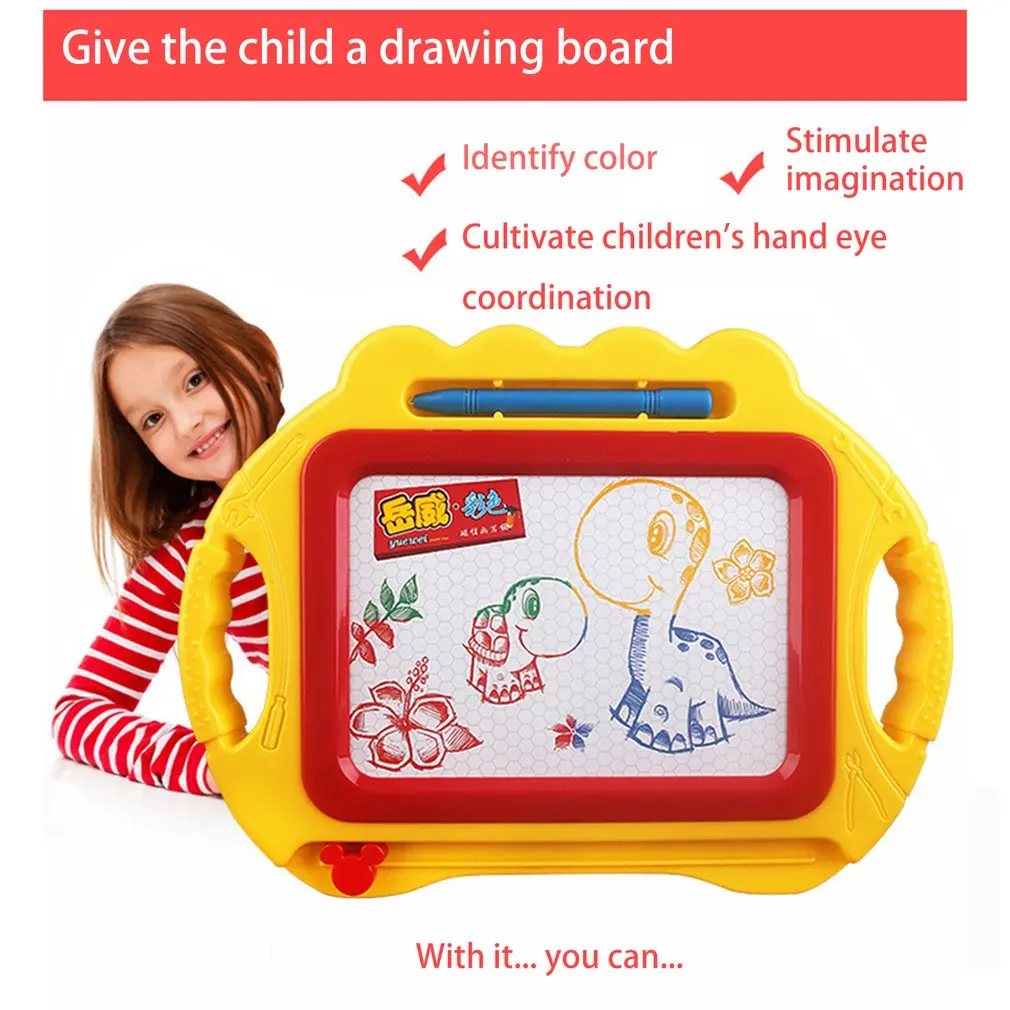 

Magnetic Drawing Board For Toddlers Educational Kids Doodle Toy Erasable Magnetic Drawing Board With Magnet Pen Gift