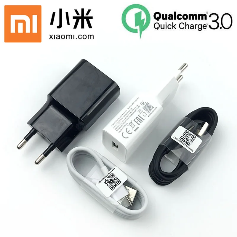 Оригинальное быстрое зарядное устройство Xiaomi Адаптивное 18 Вт для mi 8 9 se 9t a2 a1 max 3 mix