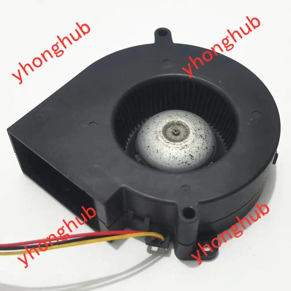 Сервопривода Японии E1027H12BAAZ 00 DC 12V 1A 97X97X27mm 3 жильный сервер центробежный