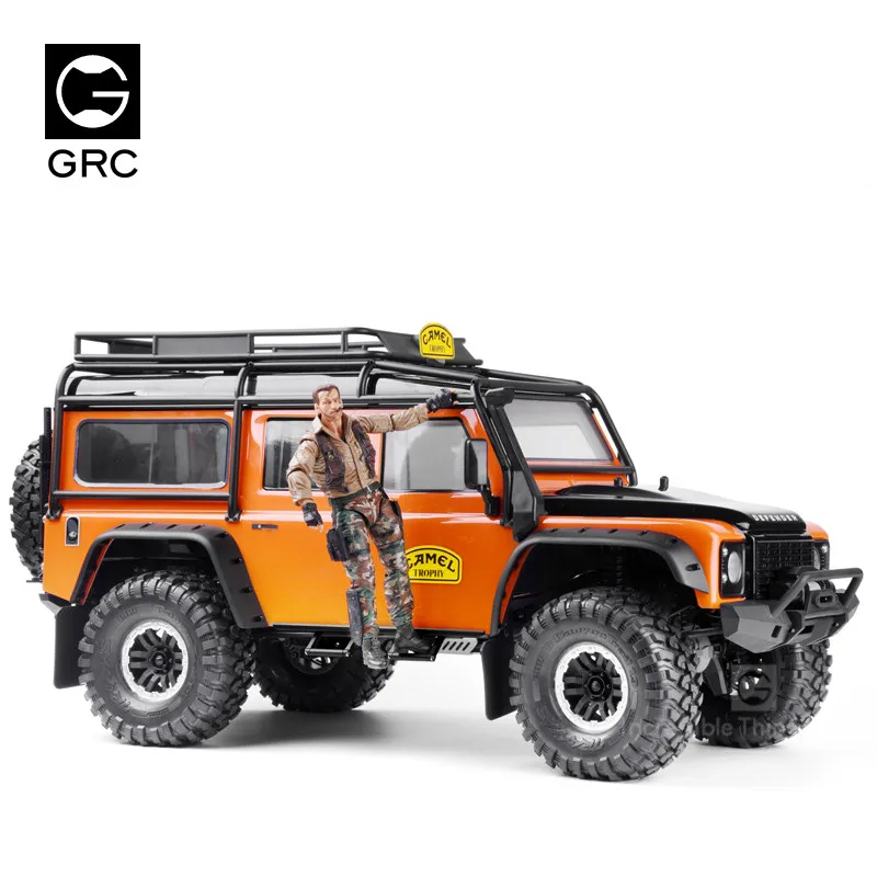 GRC имитация металла складной боковой шаг боковая планка для 1/10 Rc автомобиль Traxxas