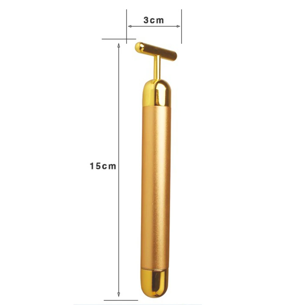 Вибрирующий массажный ролик для лица водонепроницаемый антивозрастной подтяжки