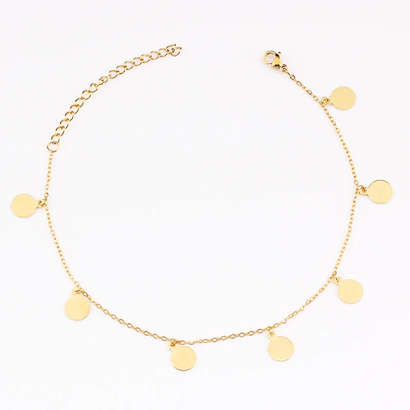 Женские круглые подвески-кисточки в богемном стиле простые кулоны под золото