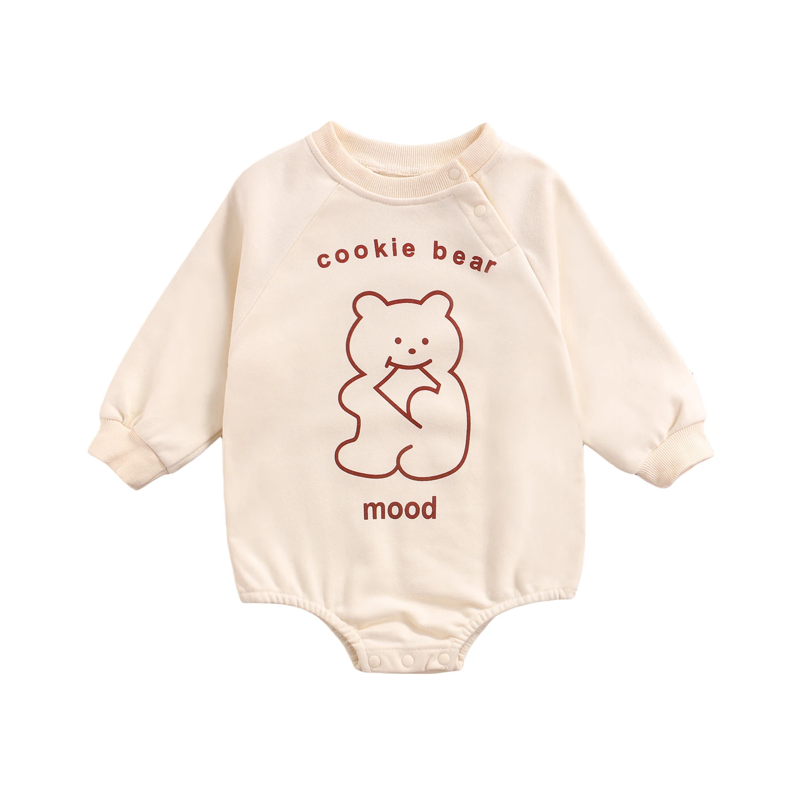 

Ma&Baby 0-12M Cartoon Bear Baby Girl Romper Infant Newborn Girls Jumpsuit Long Sleeve Autumn Sping Baby Clothes D84