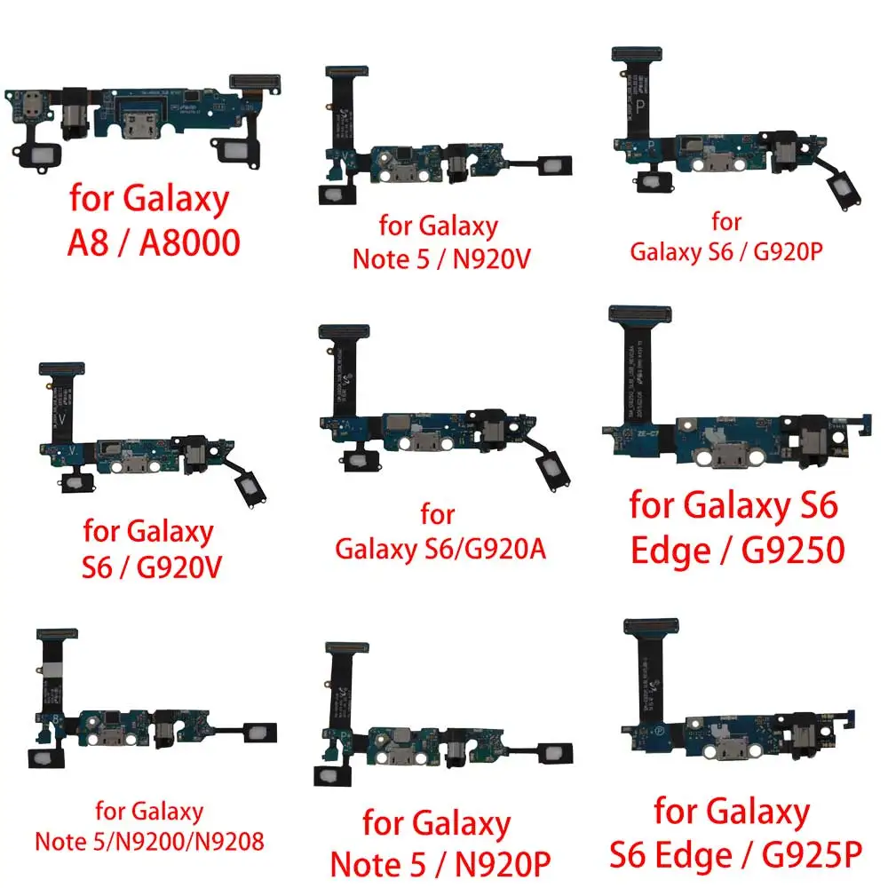 USB порт для зарядки гибкий кабель Galaxy A8/A8000/Note 5/N920V/S6/G920P/S6/G920V/S6/G920A/S6 Edge/Note 5