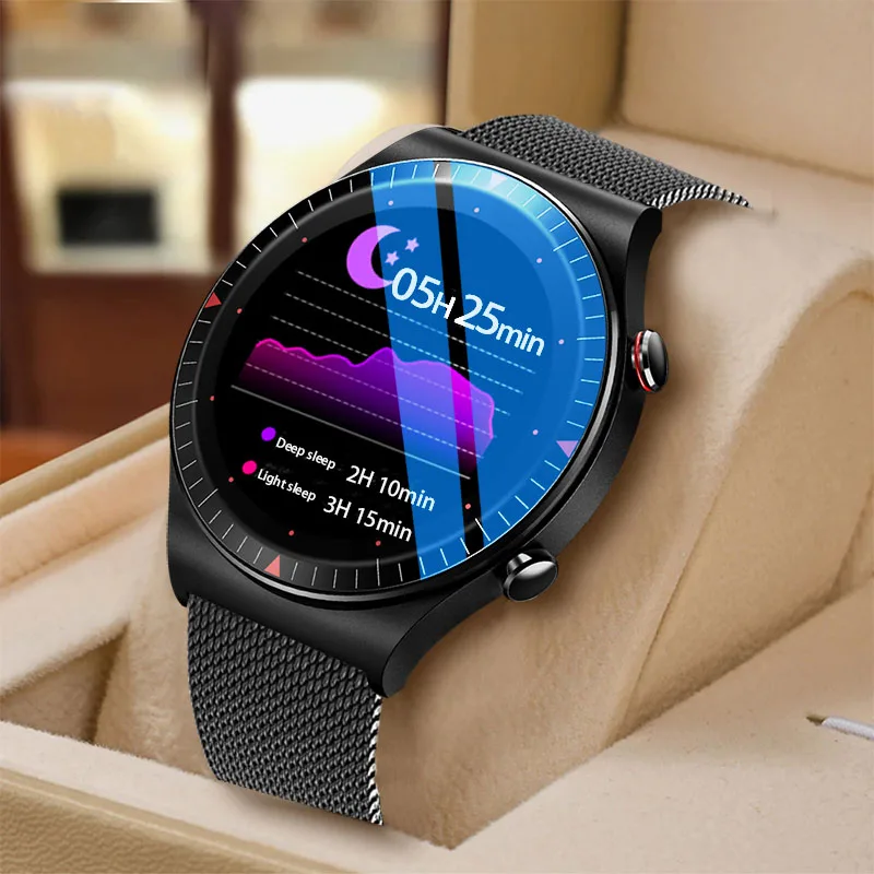 

Смарт-часы мужские с поддержкой Bluetooth и пульсометром, 4G ROM