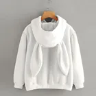 Женская толстовка с капюшоном и длинным рукавом, Осень-зима