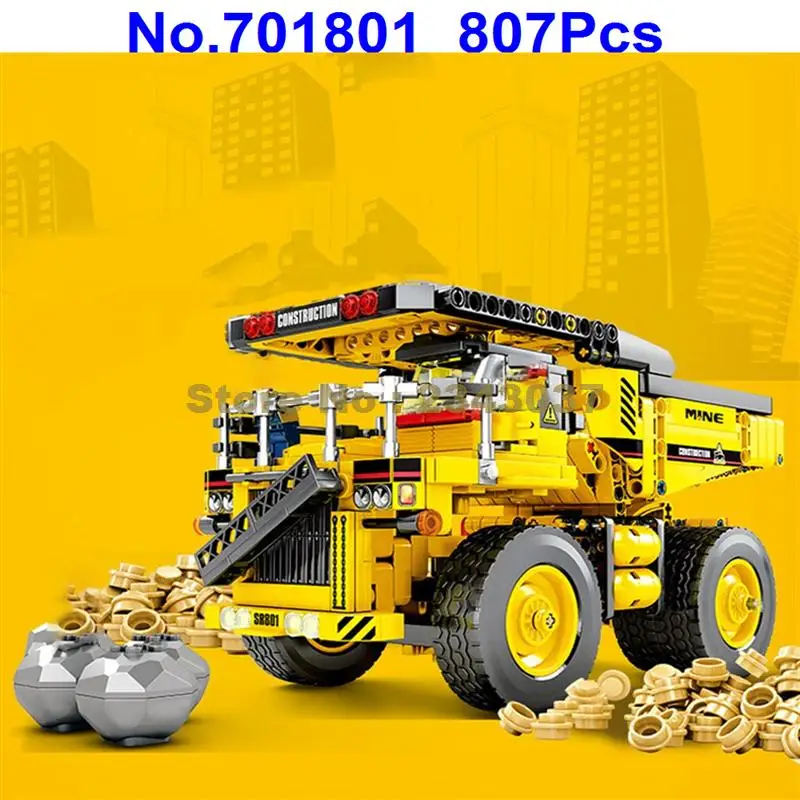 701801 807 шт. градостроительство грузовик инженерный транспорт погрузчик 3