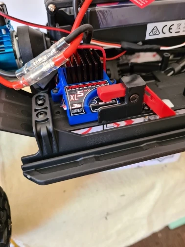RC TRX4 простой пусковой механизм ESC выключатель питания кронштейн передачи для 1/10