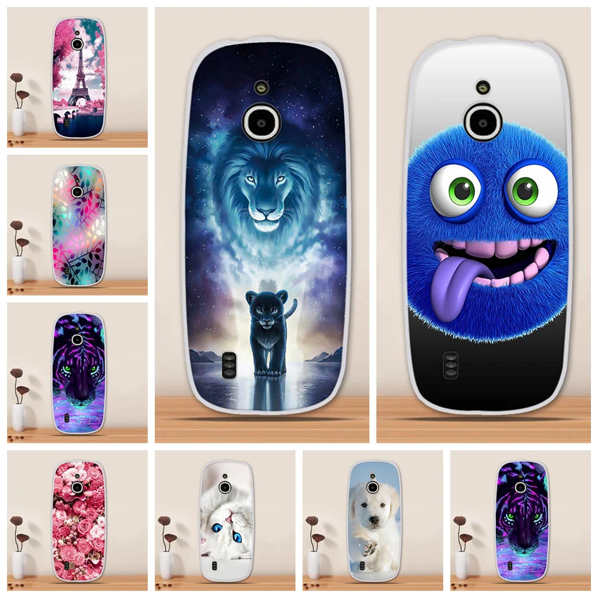 Мягкий чехол из ТПУ для Nokia 3310 3G 4G силиконовый бампер защитный задняя