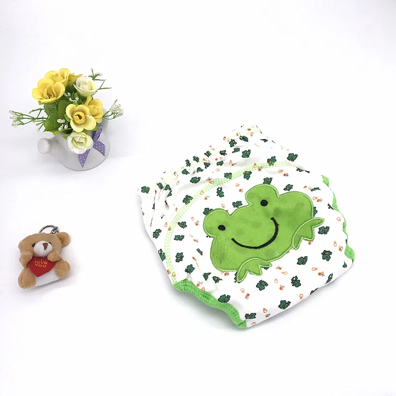 2 шт./Лот Детские тренировочные брюки подгузники многоразовые моющиеся хлопковые