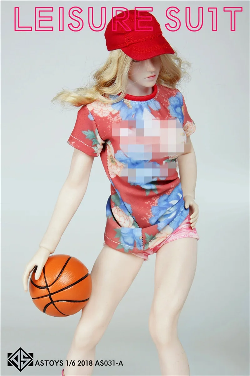 

ASTOYS 1/6th AS031 Trendy Casual Sports Slim Fit Loose One-piece Dress Suit Model For 12inch Women Figures Accessories