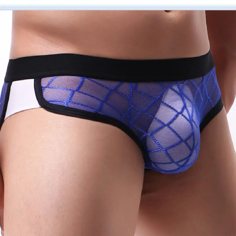 Эротическое нижнее белье с низкой посадкой сексуальное мужское прозрачное u