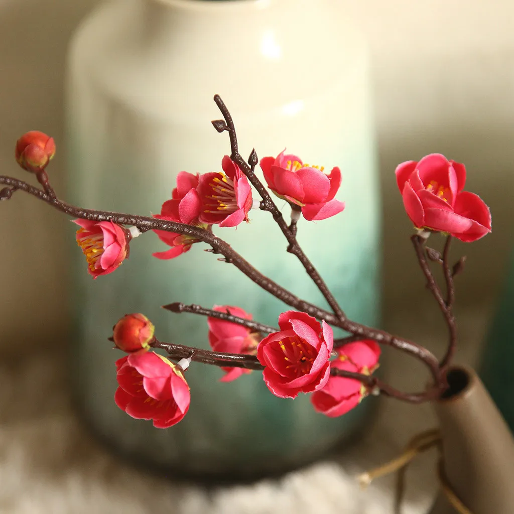 Декоративные Искусственные Цветочные букеты бутылка боке цветок искусственный