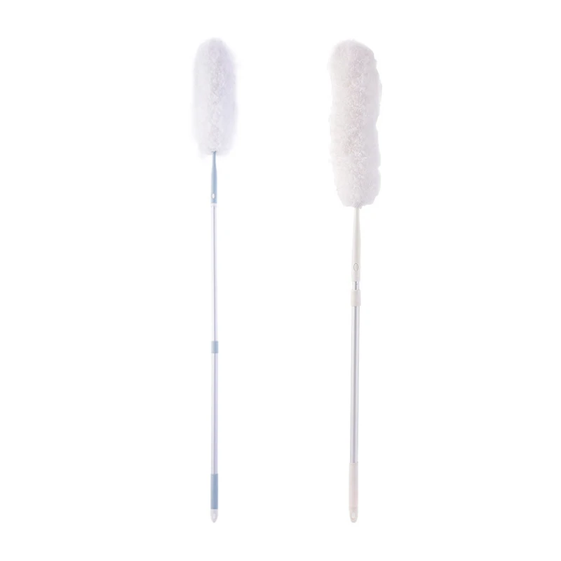 

2PCS Retractable Bend Dust Tweezer Household Car Dust Dusty Feather Duster Without Lint Flexible Dust Brush, B & A