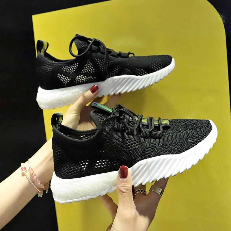 

Breathable socks shoes women 2019 summer new Korean version of wild sports shoes women ins student running casual shoes women