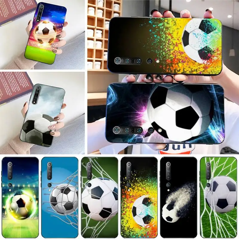 LJHYDFCNB футбольный мяч спортивный чехол для телефона Xiaomi 8 9 Se 10 10pro Note 2 3 MIX2 S MAX2 F1 5X -