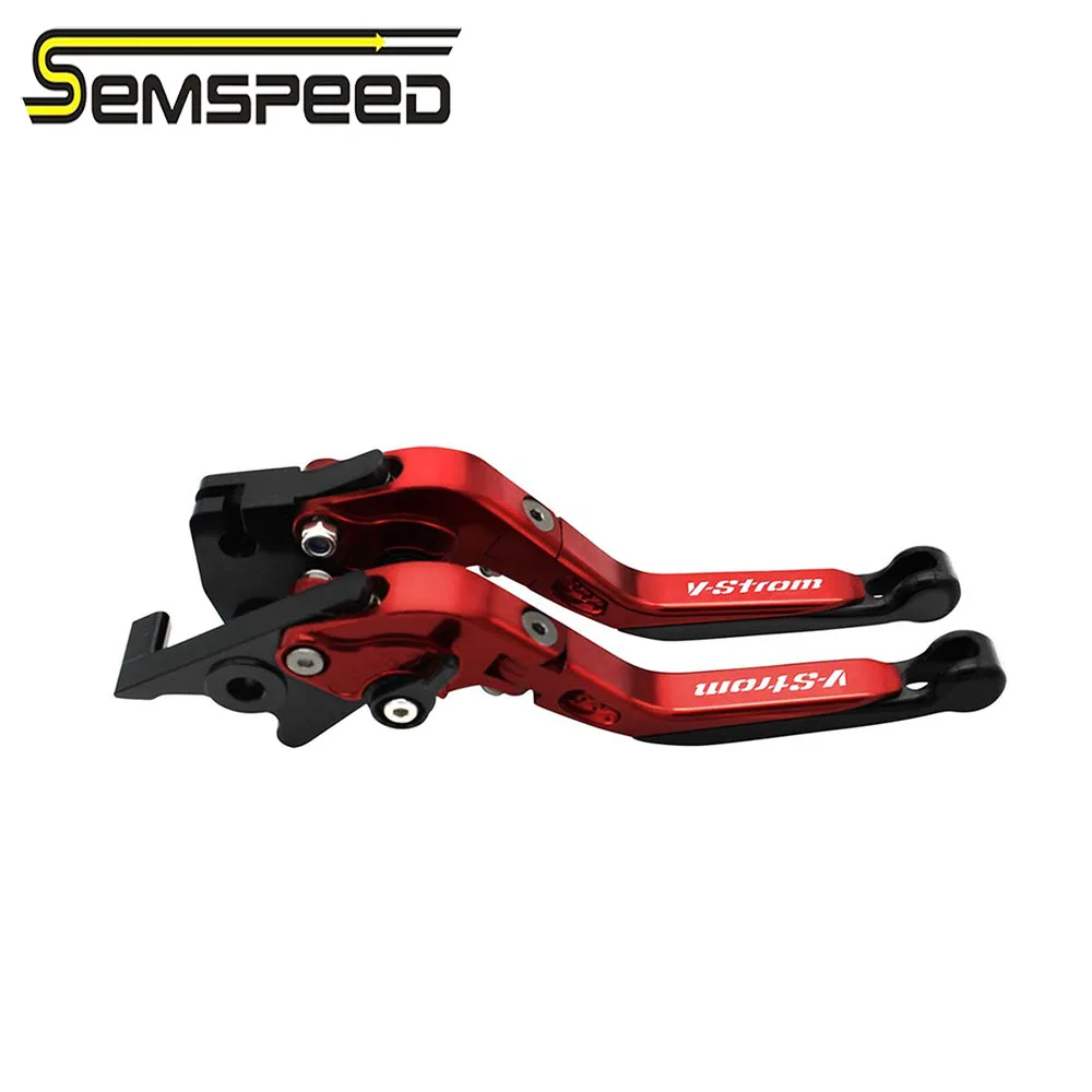SEMSPEED для Suzuki DL1000/V-STROM/XT 2002-2019 2020 складной выдвижной рычаг сцепления мотоцикла с