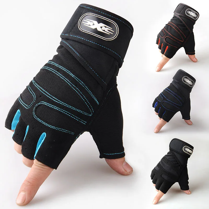 

Cycling Gloves Anti-slip Anti-sweat Men Women Half Finger Gloves Breathable Anti-shock Sports Gloves Bicycle Riding Gloves