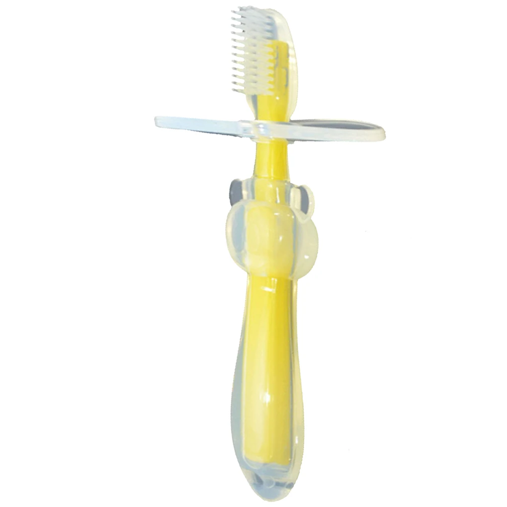 Детская Мягкая безопасная Гибкая эргономичная зубная щетка новый инструмент для