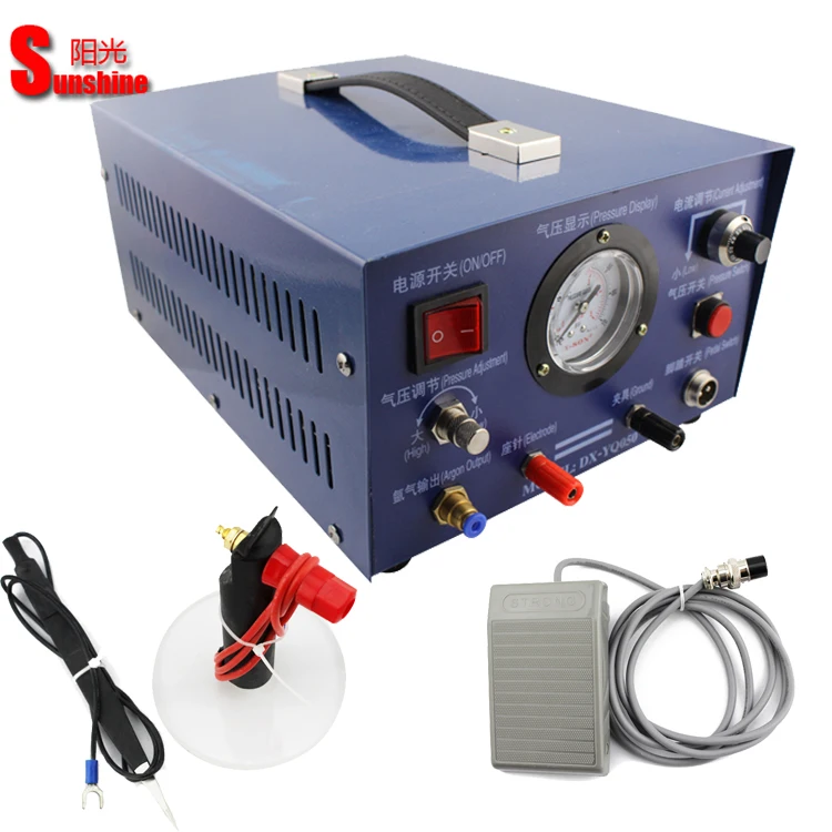 jewellery making 220V Pulse Argon Spot Welder 400W Gold Silver Platinum Jewelry Welding Machine