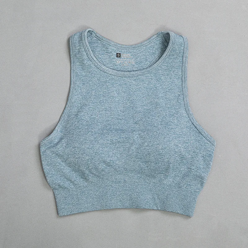 

Women Seamless Sport Bra Top Back Cross Padded Yoga Brassiere Fitness Crop Top Female Sport Yoga Bra Push Up Sports Bra