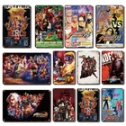 Шебби-шик KOF игровой постер металлический жестяной знак винтажное украшение игровой комнаты металлическая пластина ретро аксессуары для домашнего декора дверные знаки