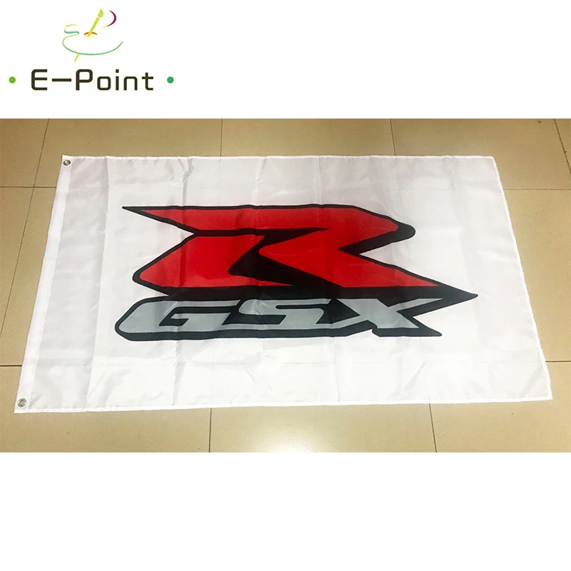Япония Suzuki GSX R мотоциклы флаг 2ft * 3ft (60*90 см) 5ft (90*150 Размеры рождественские