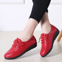 2021 spring women tennis shoes tenis mujer gym genuine leather loafers sneakers jogging walking breathable ladies trainers cheap