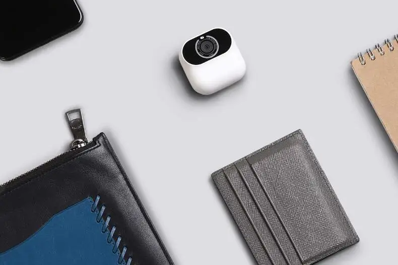 Оригинальная портативная камера Xiaomi CG010 AI Mini Smart Cam13MP автопортреты свободный угол Интеллектуальное распознавание жестов