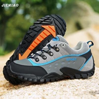 fashion outdoor couple trekking shoes men waterproof hiking shoes mountain climbing boots hunting tactical shoes trail sneakers