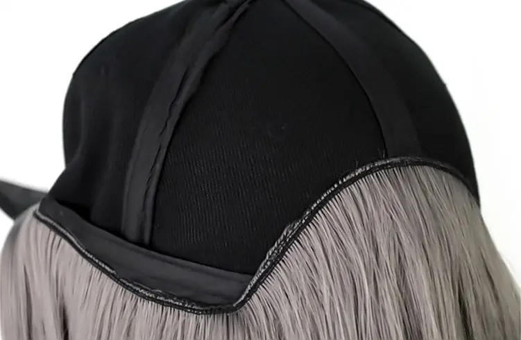 6 цветов волнистый парик бейсбольная шляпа модная с завитыми волосами крутая