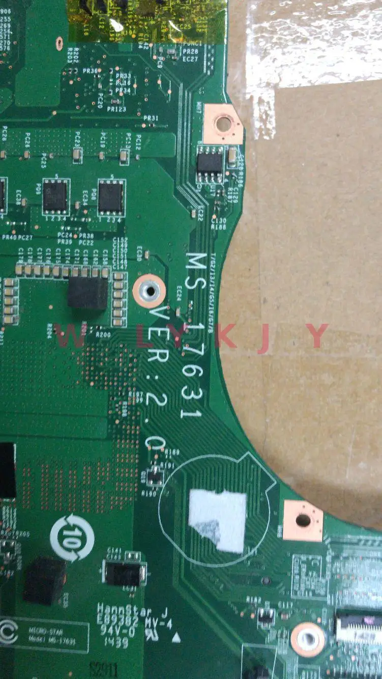 KTUXB MS-17631 MS-1763 материнская плата для MSI GT70 X7829 ноутбук PGA947 HM87 DDR3 100% тесты работы REV 2 0 |