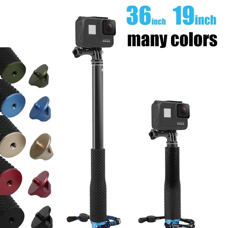 Монопод для экшн камеры GoPro HERO 9 8 7 6 5 4 3 + Xiaomi Yi 4k|Селфи-моноподы| |