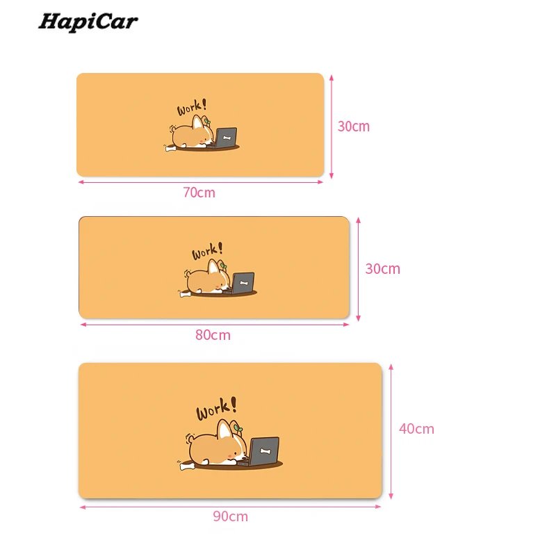 Настольный коврик для мыши милый большой XXL милые игровые аксессуары геймерская