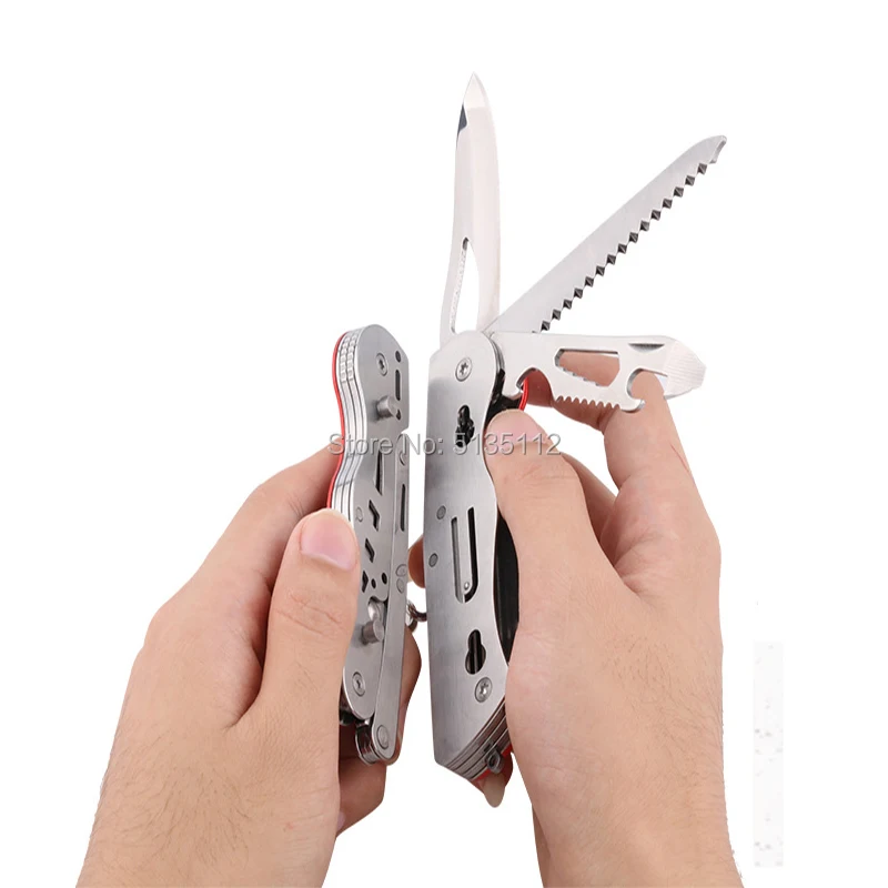 Открытый Портативный Съемный двойного назначения edc Многофункциональный нож и