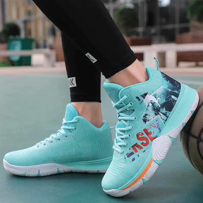 

Men's shoes basketball shoes men's high top shoes 2020 winter new net basketball shoes