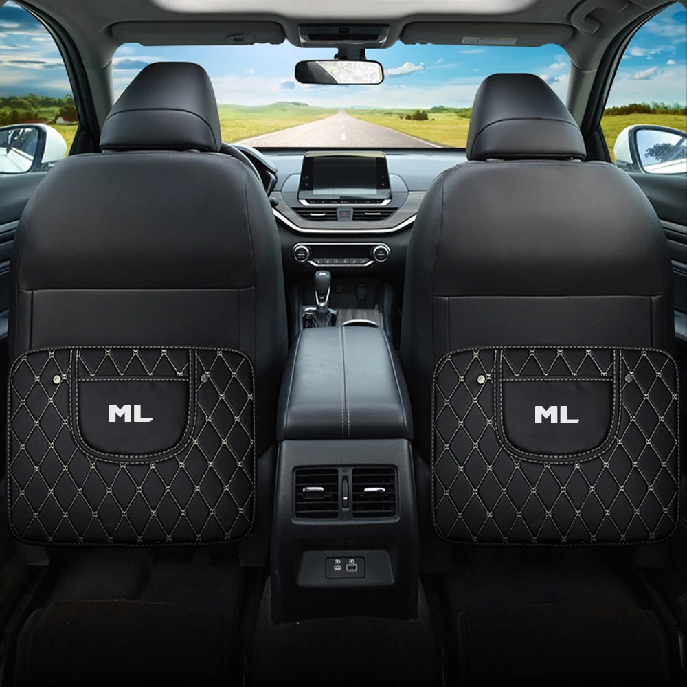 1Pc Car Seat Backrest Anti-kick Pad For Mercedes Benz W124 GLA GLC ML GLB GLK GLE G63 GLC43 G350d GLE63 GLA43 Auto Accessories | Автомобили