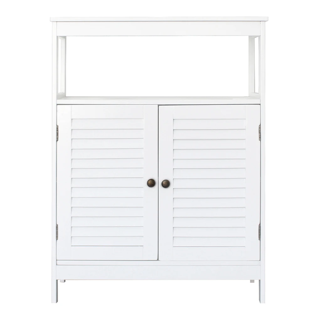 

Two-Door Cabinet 1PCS Multi Functional Two-door Bathroom Vanity Cabinet Space-saving Bathroom