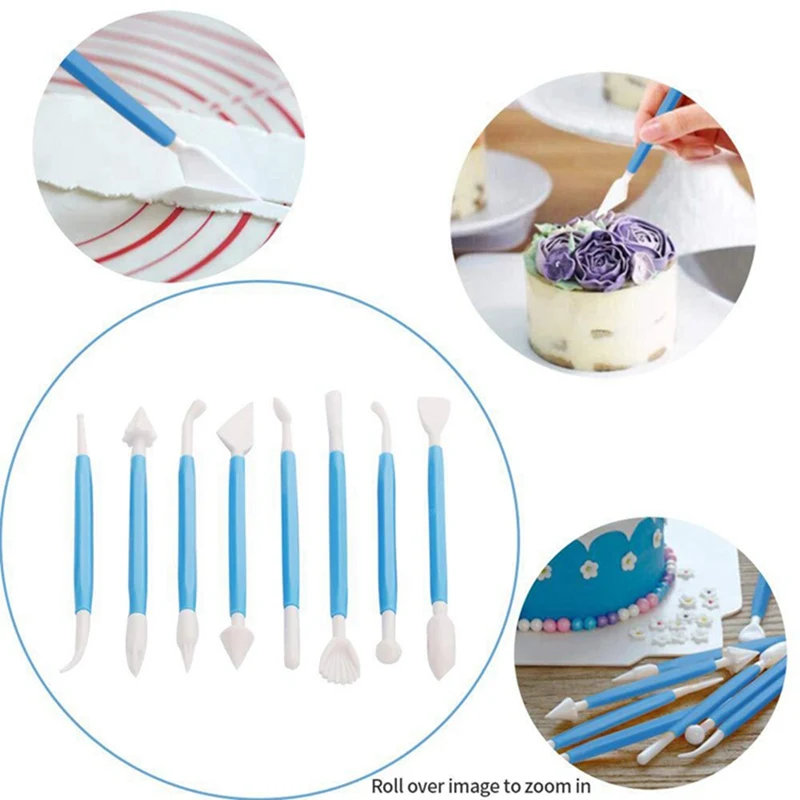 

Cake Decorating Supplies Kit 170 PCS Baking Set with Icing Piping Tips & Russian Nozzles