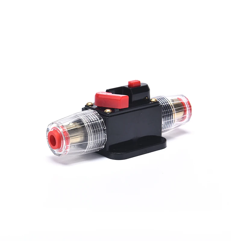 

100A 20A 30A 40A 50A 60A 80A 150A AGU 8 AWG Gauge Fuse Holder Car Truck Audio Amplifier Circuit Breaker AMP Amplifier 1PC