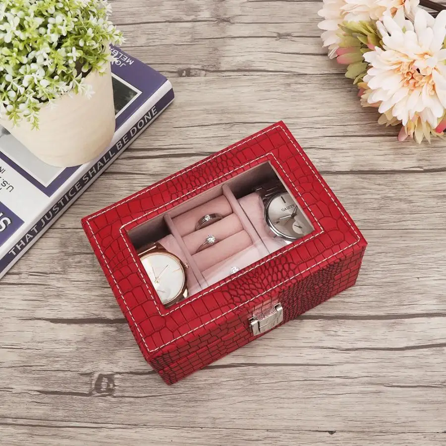 Шкатулка для ювелирных изделий держатель дистанционного управления Портативный