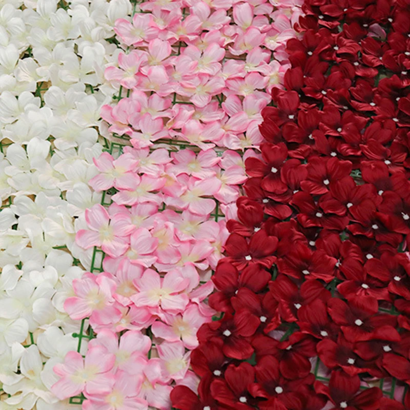 Искусственный забор цветочный искусственное растение цветение вишни украшение