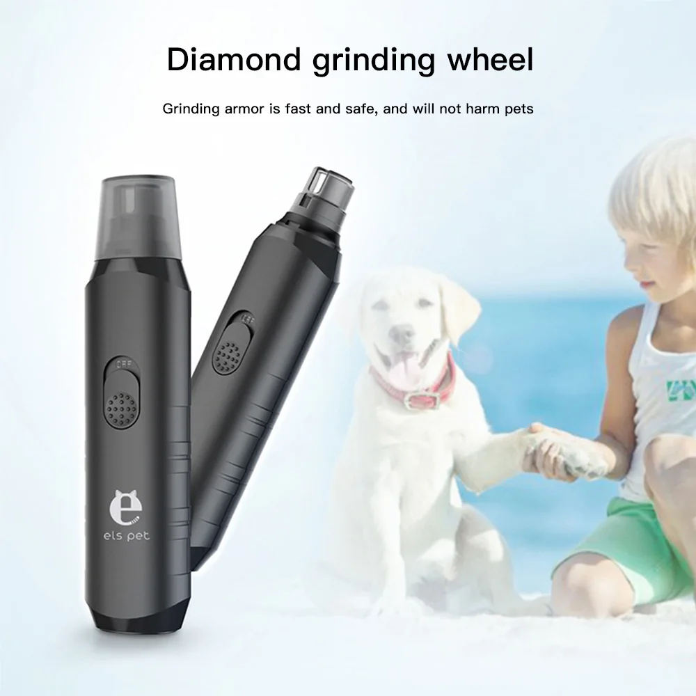 

Dog Haircut Paw Shaver Trimmer Battery Dog Nail Grinder Dog Nail Clippers Electrical Shearing Cutter Painless Grooming Tool