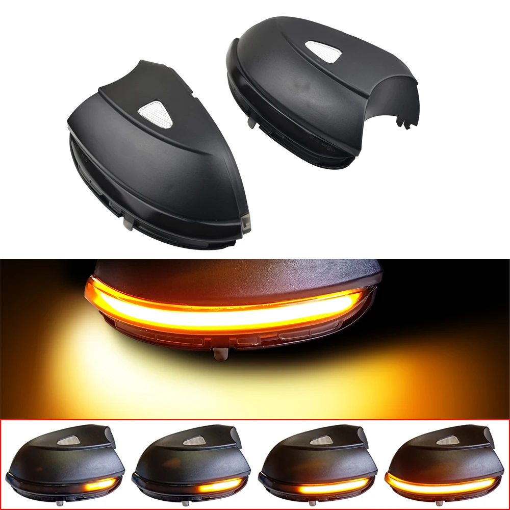 

Side LED Turn Signal Light Sequential for VW Scirocco MK3 Passat B7 CC EOS Beetle Dynamic Mirror Indicator Blinker