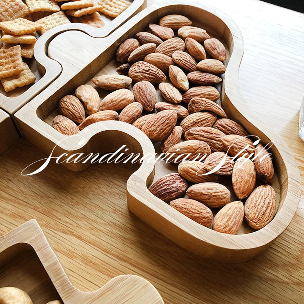 4 шт./компл. Гостиная гайка лоток для хранения конфеты блюдо сушеные фрукты