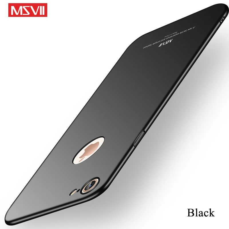 MSVII Cover For iPhone 7 Plus Case Luxury Matte Coque iPhone7 7Plus Car Holder Apple 8 Cases | Мобильные телефоны и