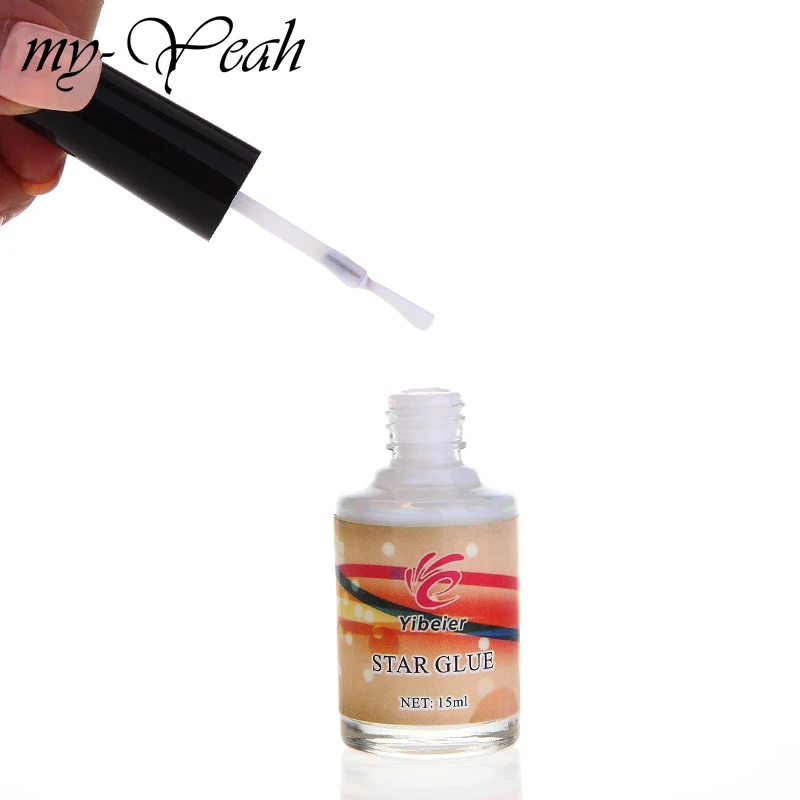 15 мл наклейки для дизайна ногтей звездное небо клеевые из фольги переноса