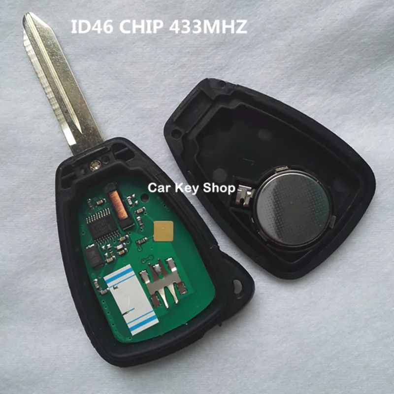 Пульт дистанционного управления с 2 кнопками для Chrysler Dodge JCUV Sebring PT Cruiser Jeep Wrangler